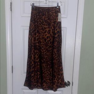 a new day Animal Print Maxi Skirt